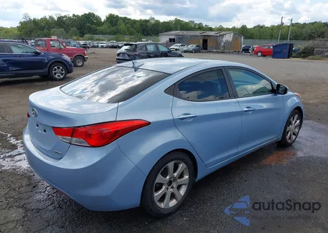 2012 Hyundai Elantra Limited (Ulsan Plant) from USA, damaged, VIN KMHDH4AE4CU207639